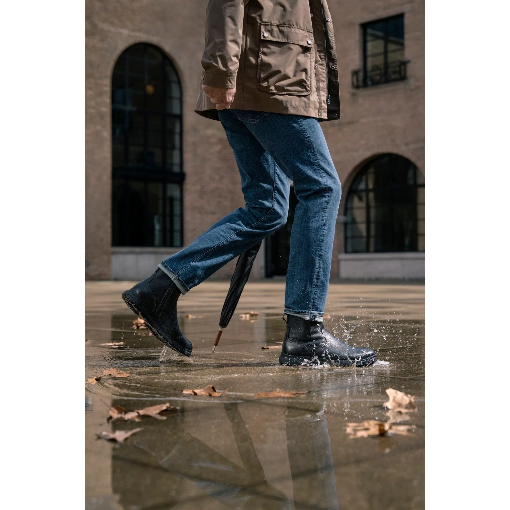 FLORSHEIM LOOKOUT PLAIN TOE SEITENREISSVERSCHLUSS STIEFEL
