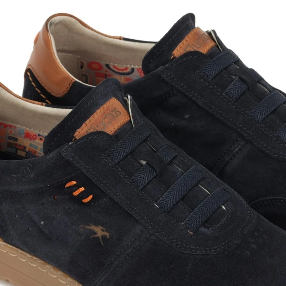 Fluchos Herren Leo Vitellini Marine Nubuck