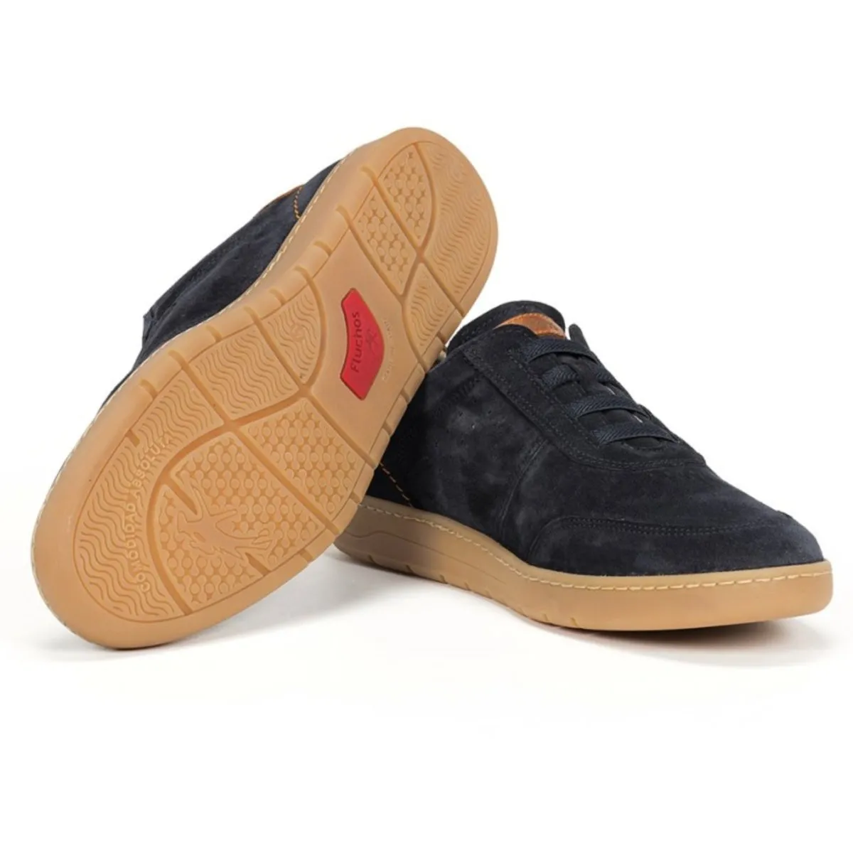 Fluchos Herren Leo Vitellini Marine Nubuck