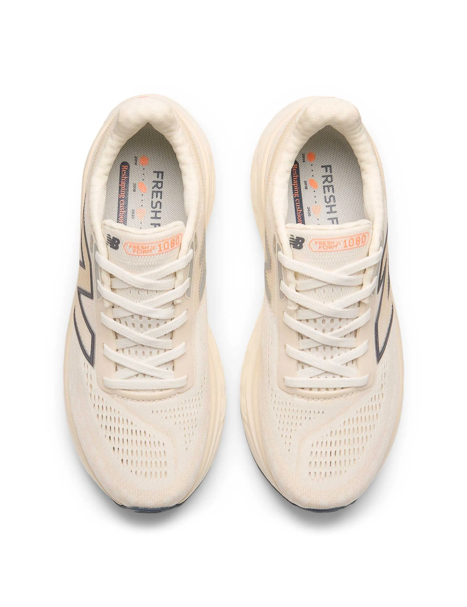 Fresh Foam X 1080 v14 Schuhe - Meersalz/Vintage Indigo/Heiße Mango