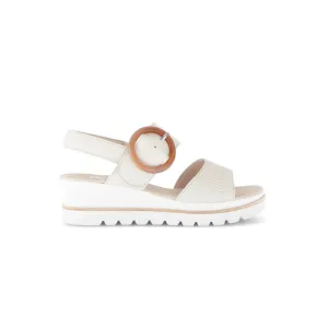 GABOR 4464522 SANDALE - ELFENBEIN MULTI