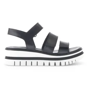 Gabor Damen 64.620.27 Schwarz Nappa Leder