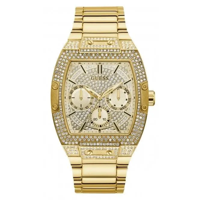 Herren Phoenix Edelstahl Uhr in Goldton GW0094G2