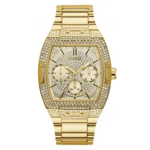 Herren Phoenix Edelstahl Uhr in Goldton GW0094G2