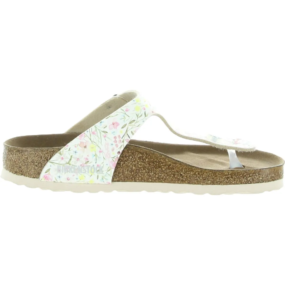 Gizeh BS Damen Sandalen mit Blumenmuster und Schlupffußbett