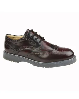 Grafters Herren 4-Eye Wing Cap Brogue Gibson Schuhe Grafters Schuhe
