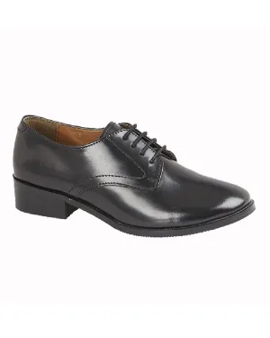 Grafters Damen Hi-Shine Leder Cadet Schuhe Grafters Schuhe