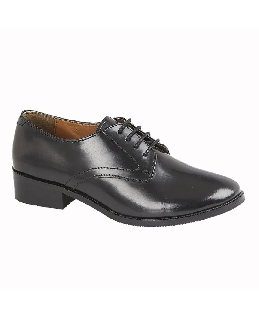 Grafters Damen Hi-Shine Leder Cadet Schuhe Grafters Schuhe