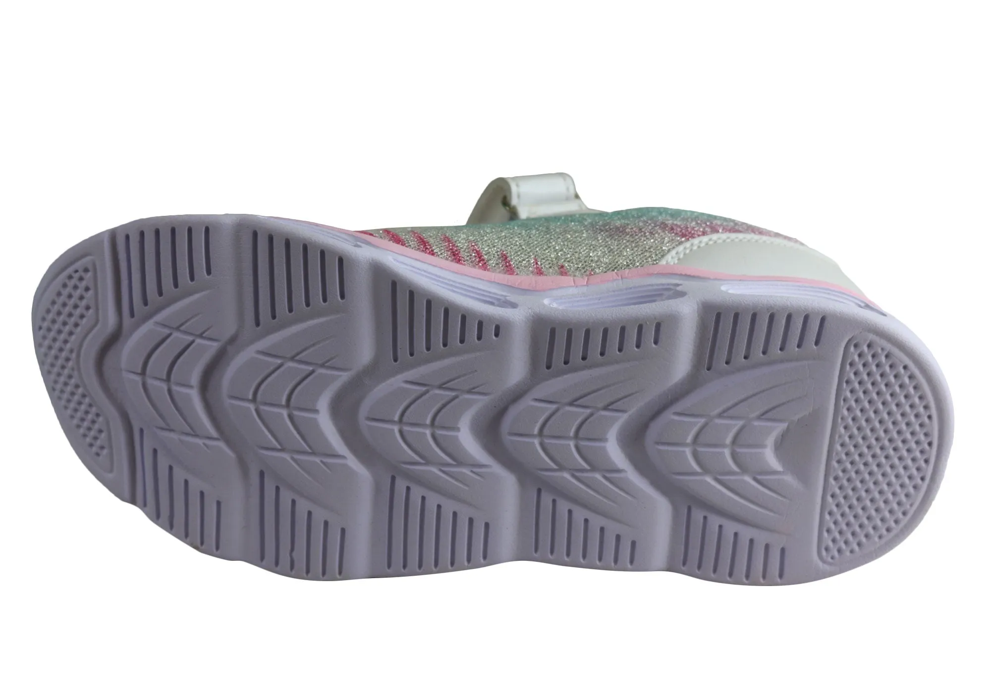 Grosby Elsa Junior & Ältere Kinder Bequeme Schlupf-Licht-Up-Sneaker Grosby Schuhe