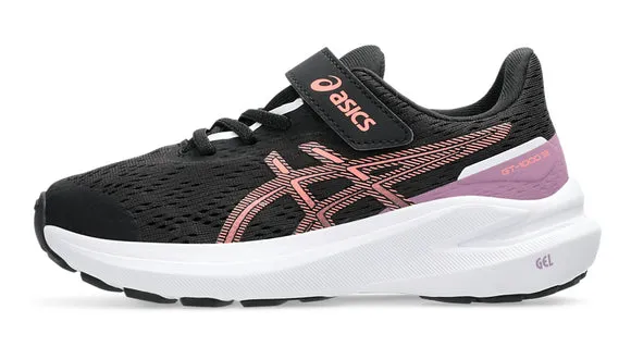 GT-1000 13 PS | Schwarz/Sonnenkoralle Asics Schuhe
