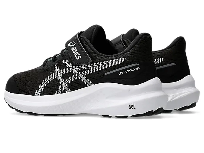 GT-1000 13 PS | Schwarz/Weiße Asics Schuhe