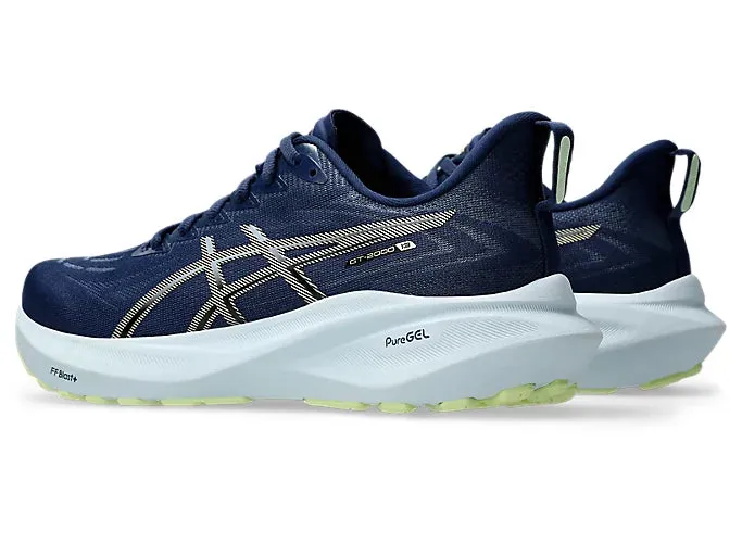 GT-2000 13 W | Blaue Weite/Champagner Asics Schuhe