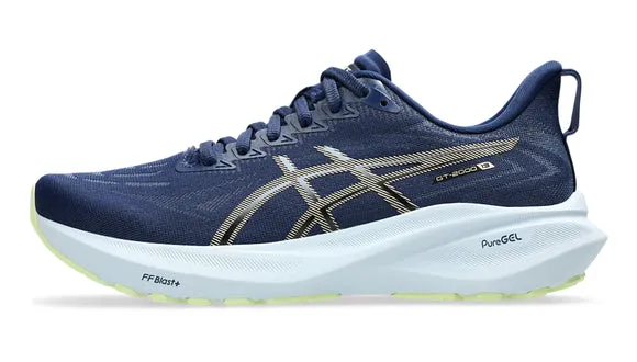 GT-2000 13 W | Blaue Weite/Champagner Asics Schuhe