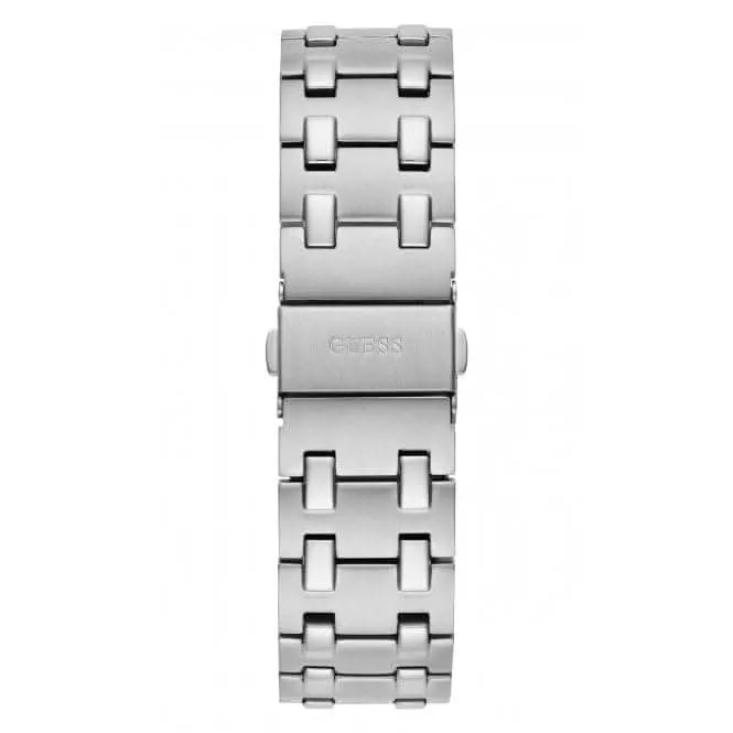 Guess Herren Uhr Edelstahl Silber GW0575G1