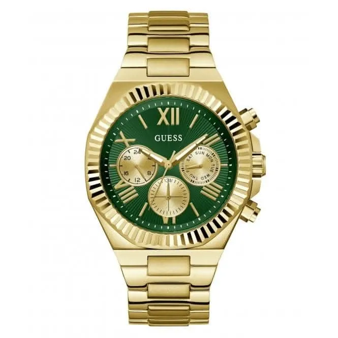 Guess Herren Equity Goldton Uhr GW0703G2