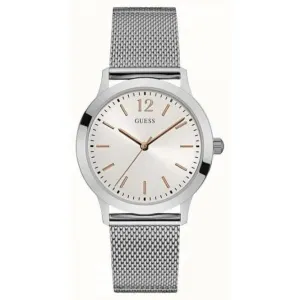 Guess Herren Armbanduhr mit Mesh-Armband W0921G1