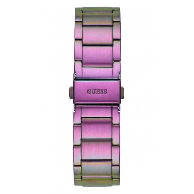 Guess Damen Crown Jewel Edelstahl Irisierende Uhr GW0410L4