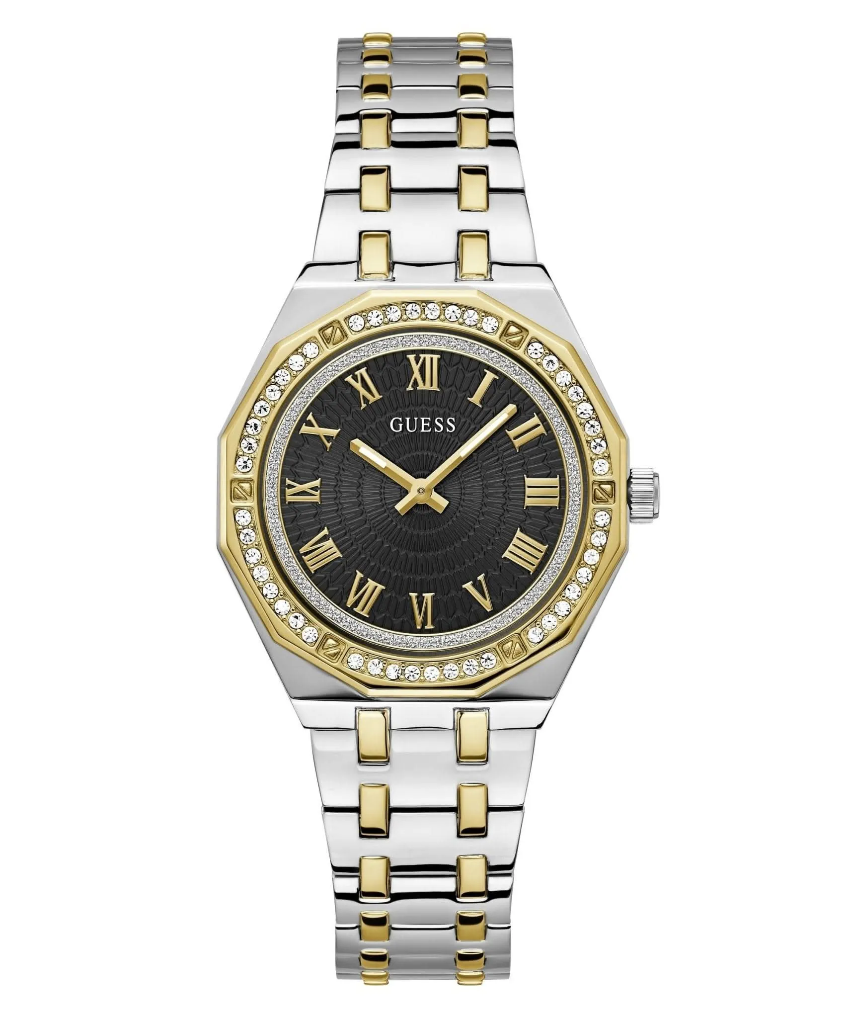 Guess Damen Desire Two Tone Edelstahl Uhr GW0770L4