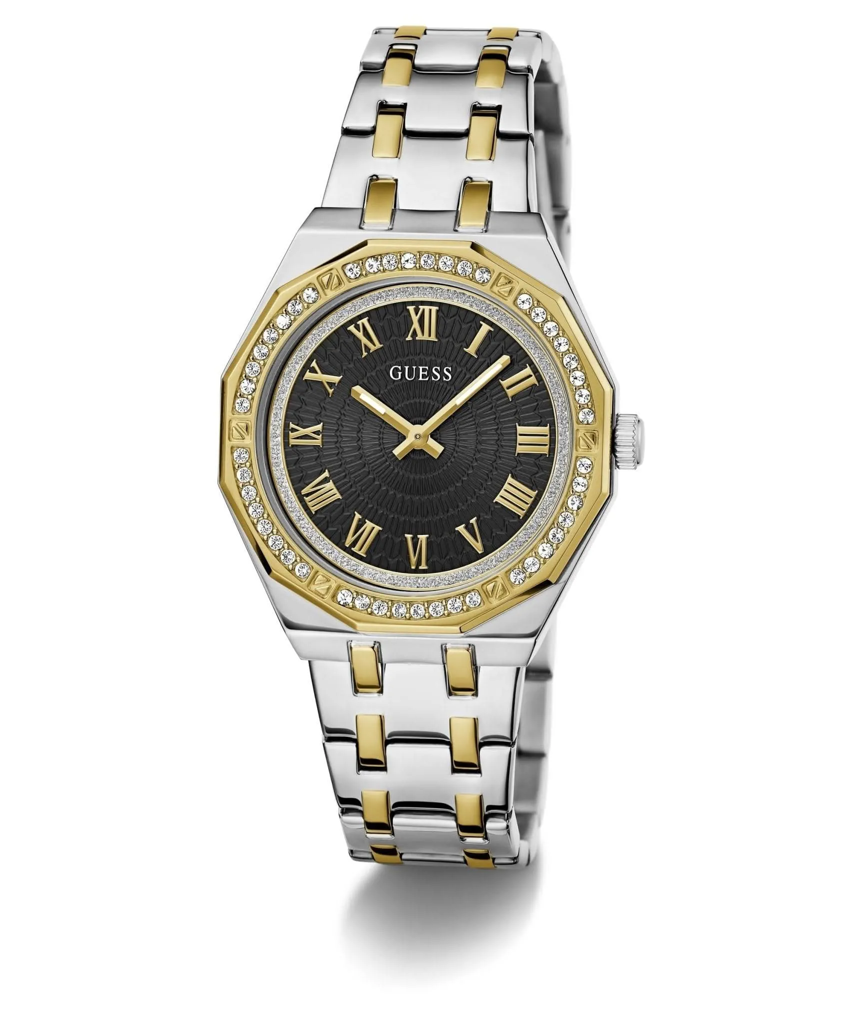 Guess Damen Desire Two Tone Edelstahl Uhr GW0770L4