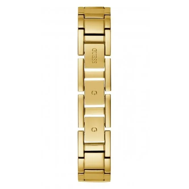 Guess Damen Treasure Edelstahl Uhr in Goldton GW0476L2