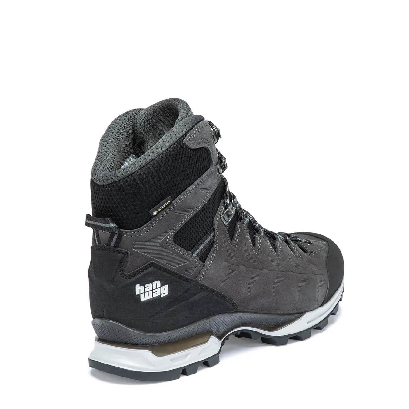 Hanwag Makra Trek GTX Stiefel Asphalt / Hellgrau
