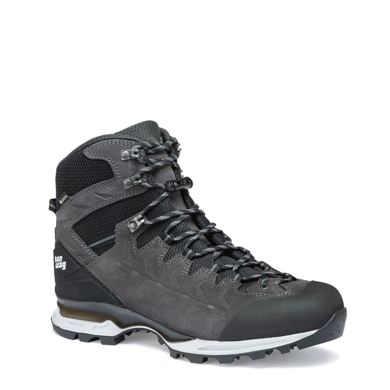Hanwag Makra Trek GTX Stiefel Asphalt / Hellgrau