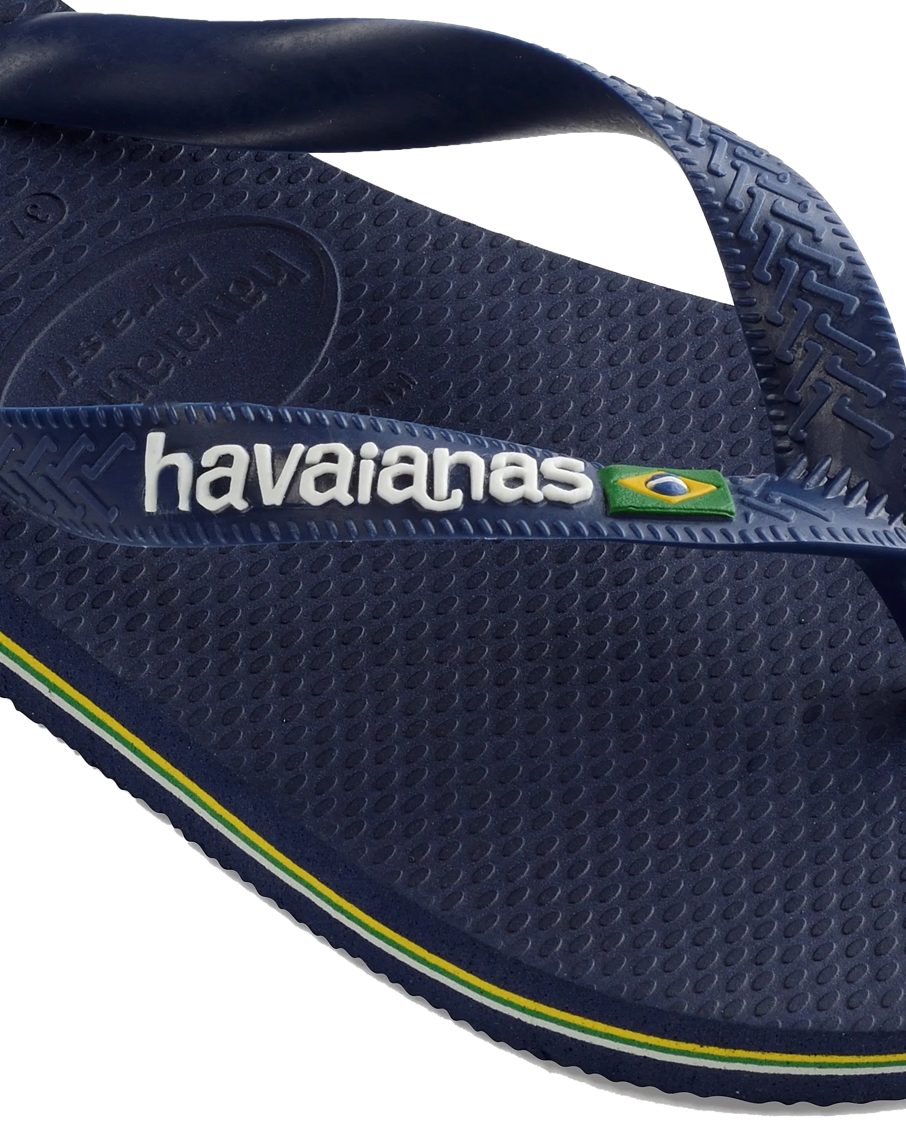 Havaianas Schuhe Jungen Brasilien Logo Flip-Flops in Marineblau