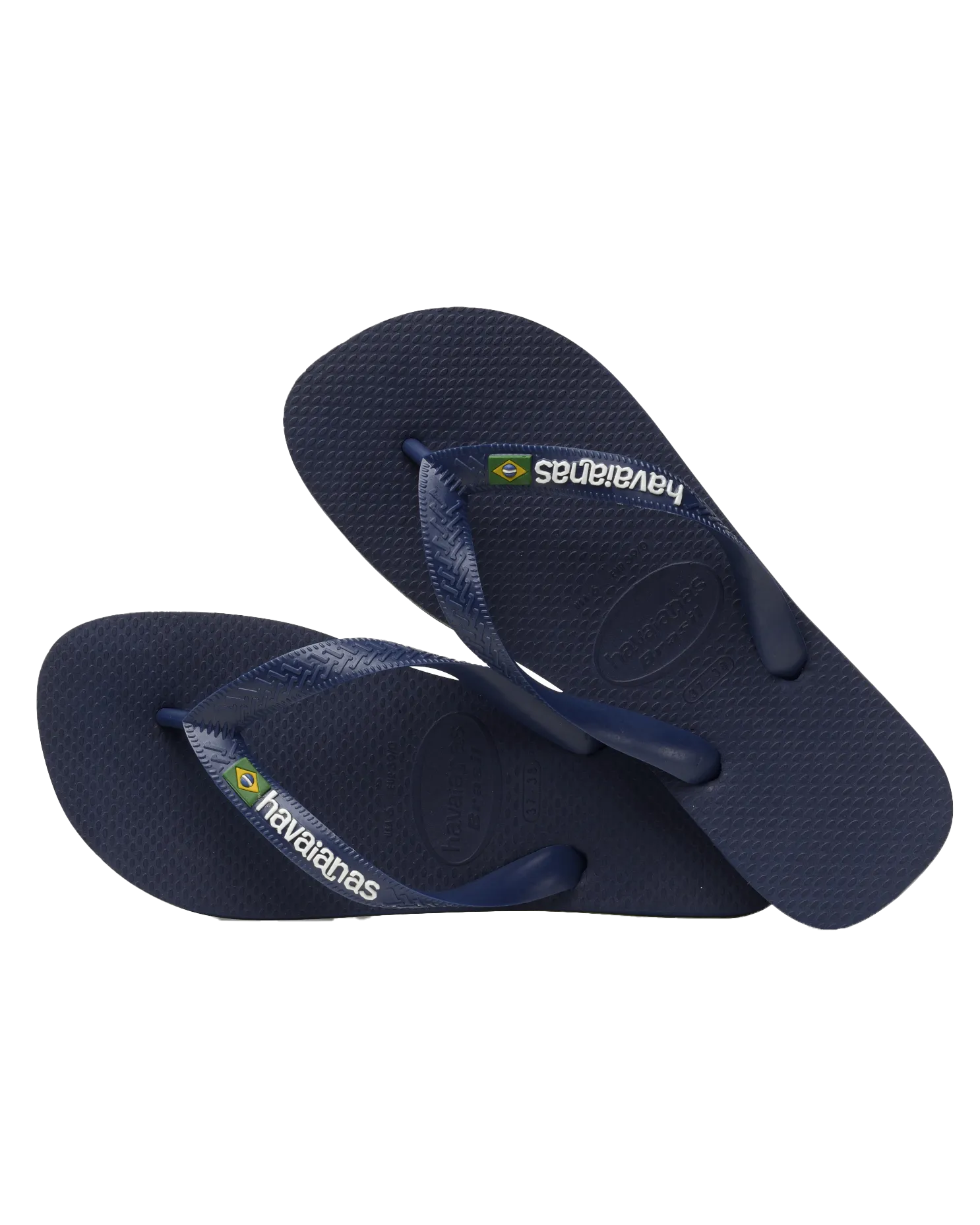 Havaianas Schuhe Jungen Brasilien Logo Flip-Flops in Marineblau