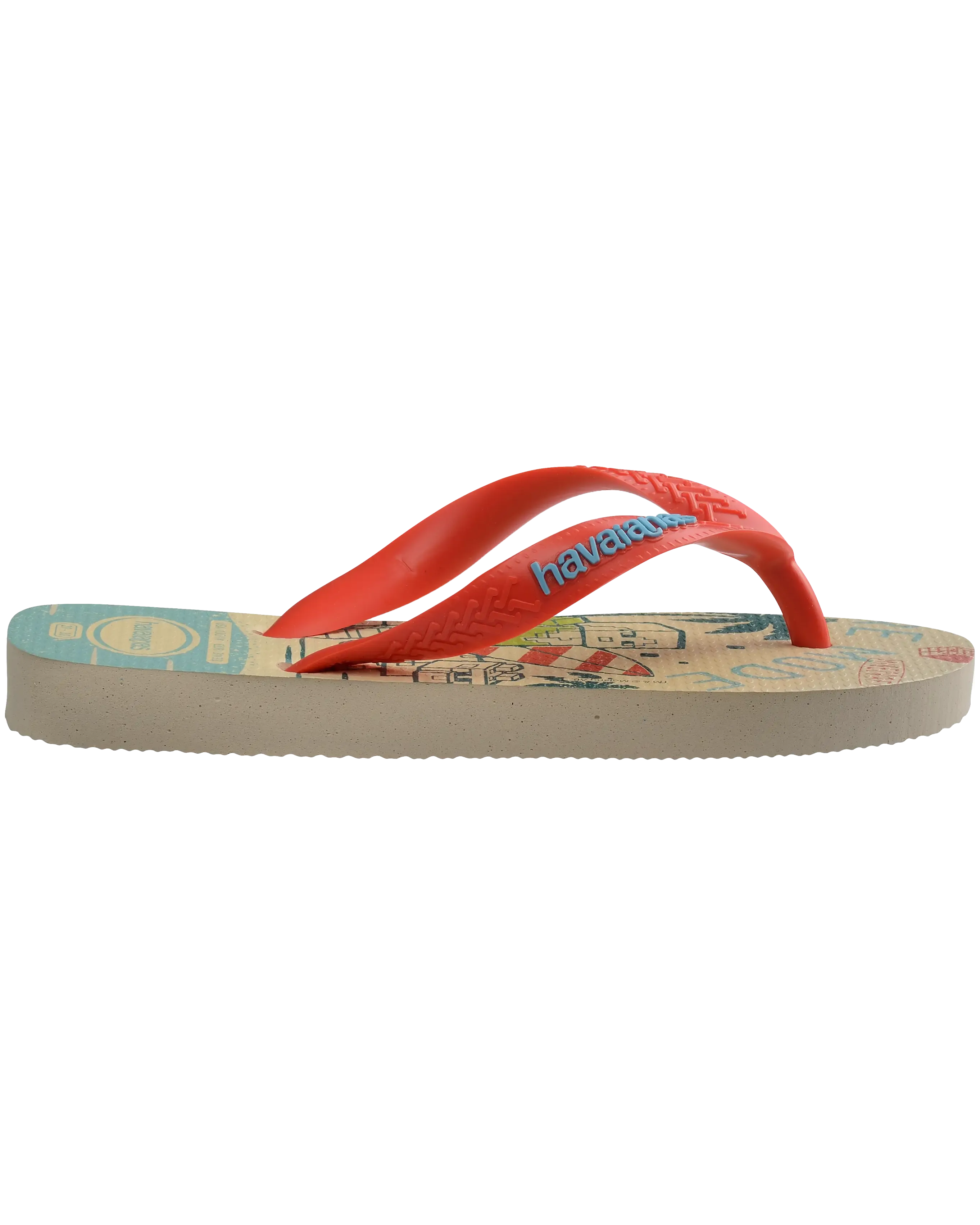 Havaianas Schuhe Jungen Minecraft Flip-Flops in Beige & Orange
