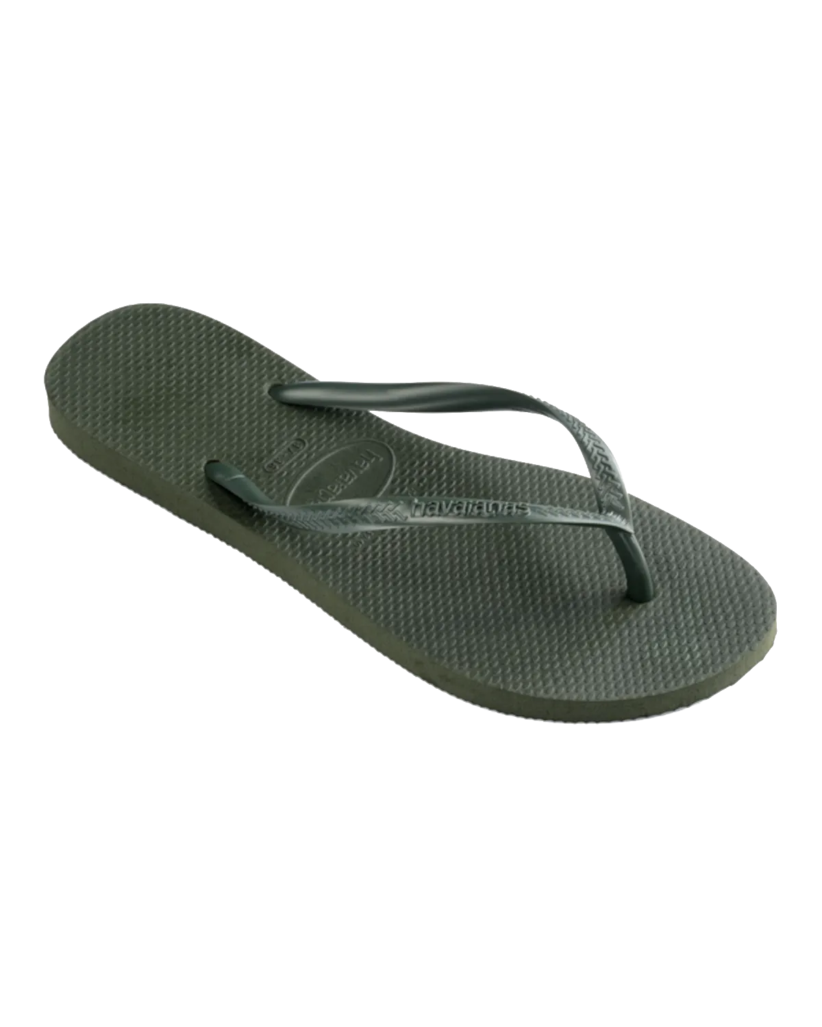Havaianas Schuhe Slim Flip Flops in Grün Olive