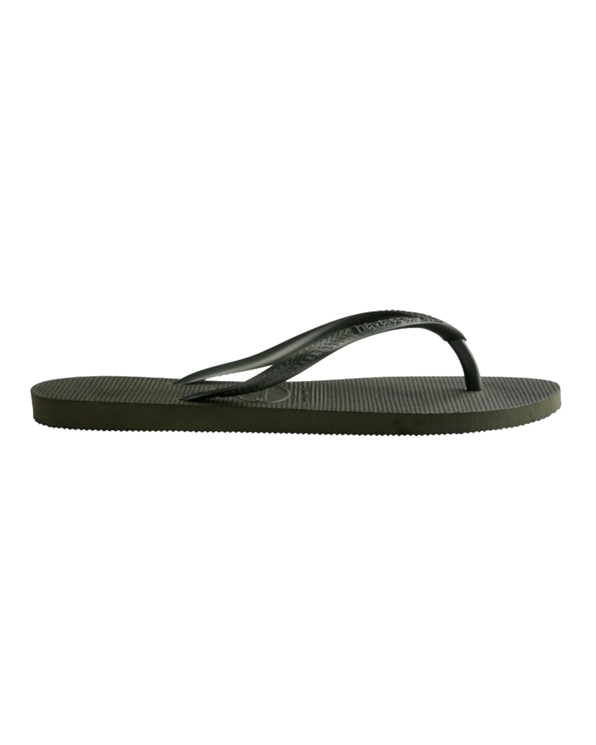 Havaianas Schuhe Slim Flip Flops in Grün Olive