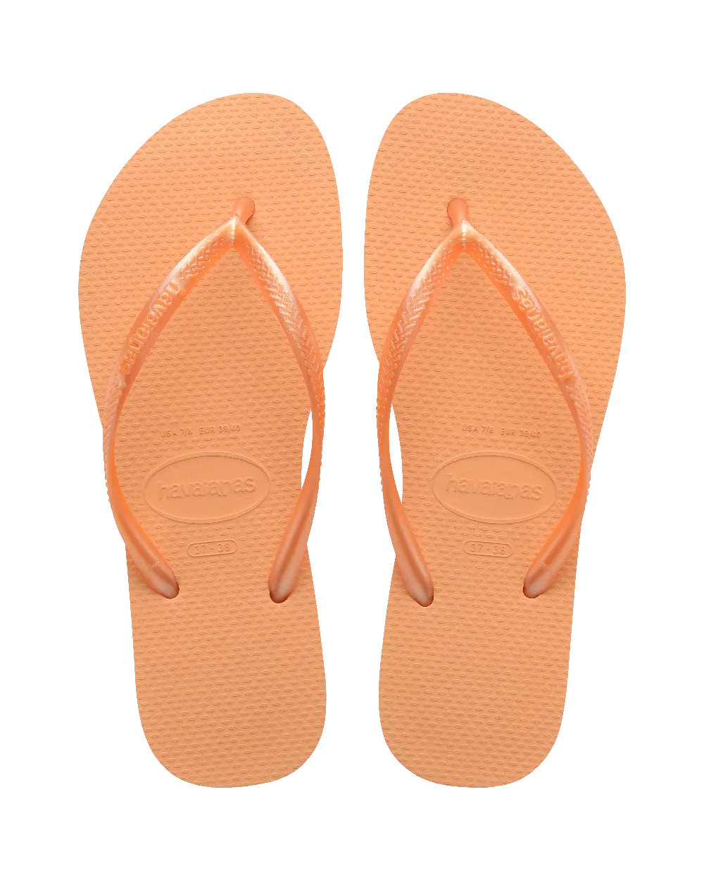 Havaianas Schuhe Slim Flip Flops in Pfirsich