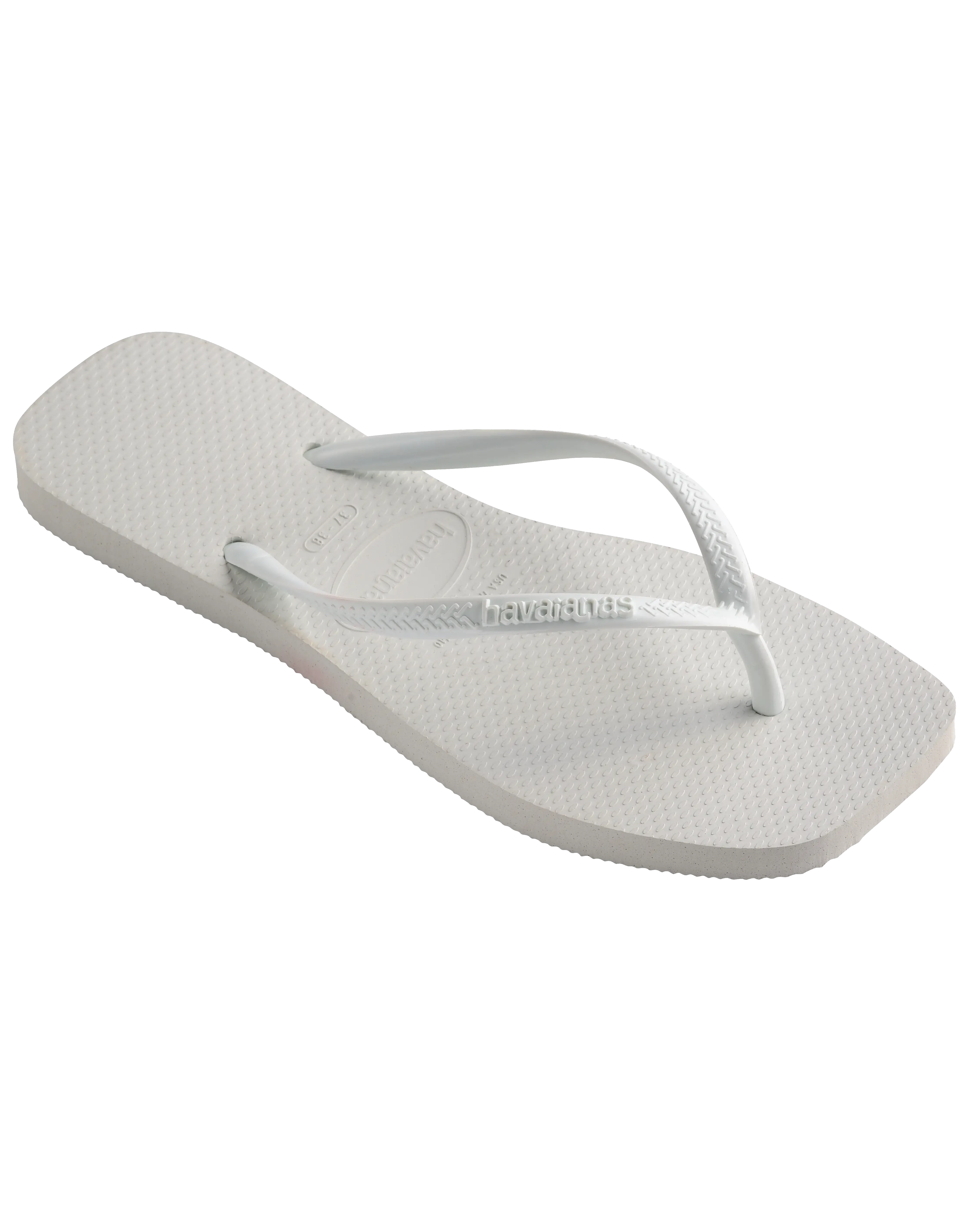 Havaianas Schuhe Slim Square Flip Flops in Weiß