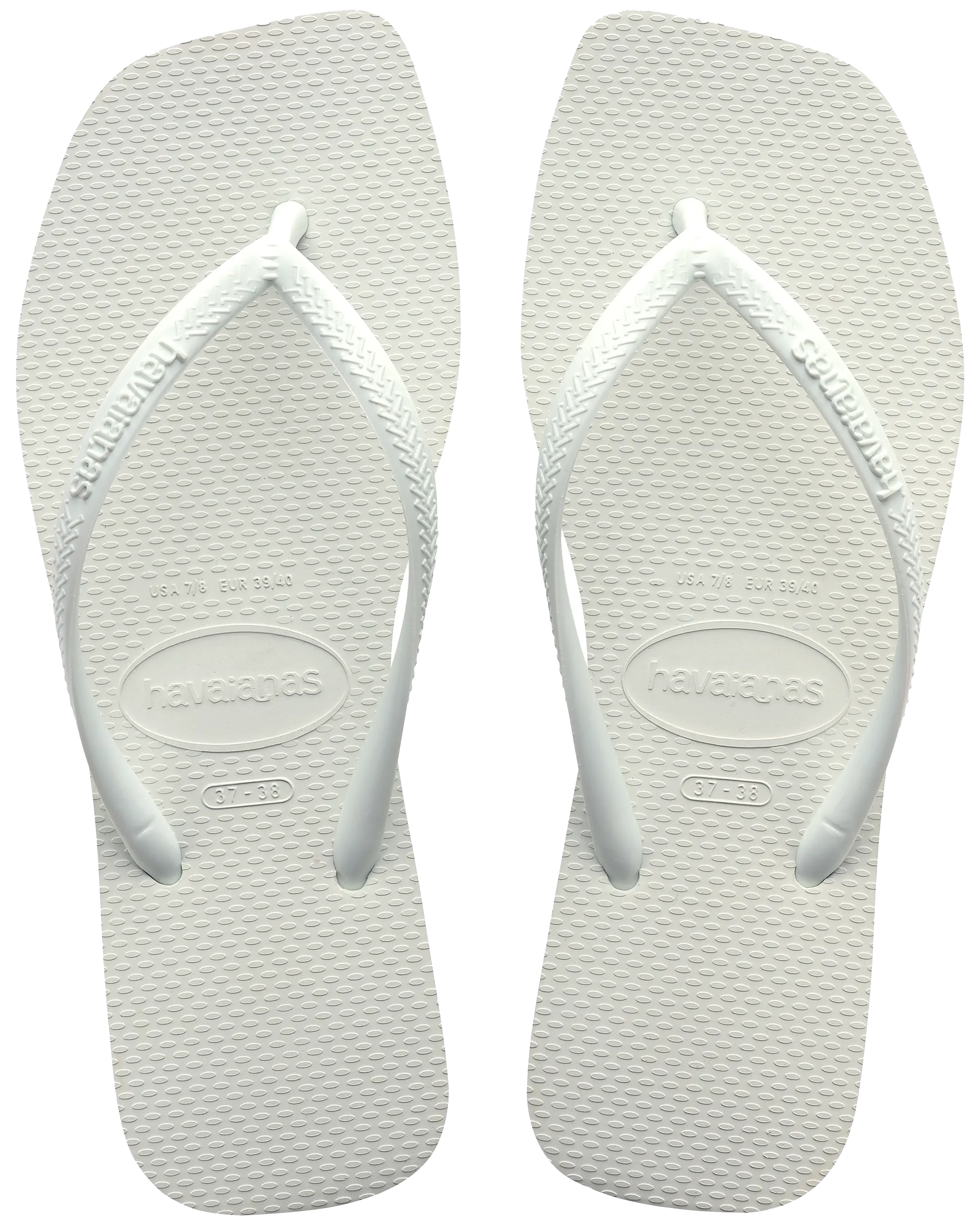Havaianas Schuhe Slim Square Flip Flops in Weiß