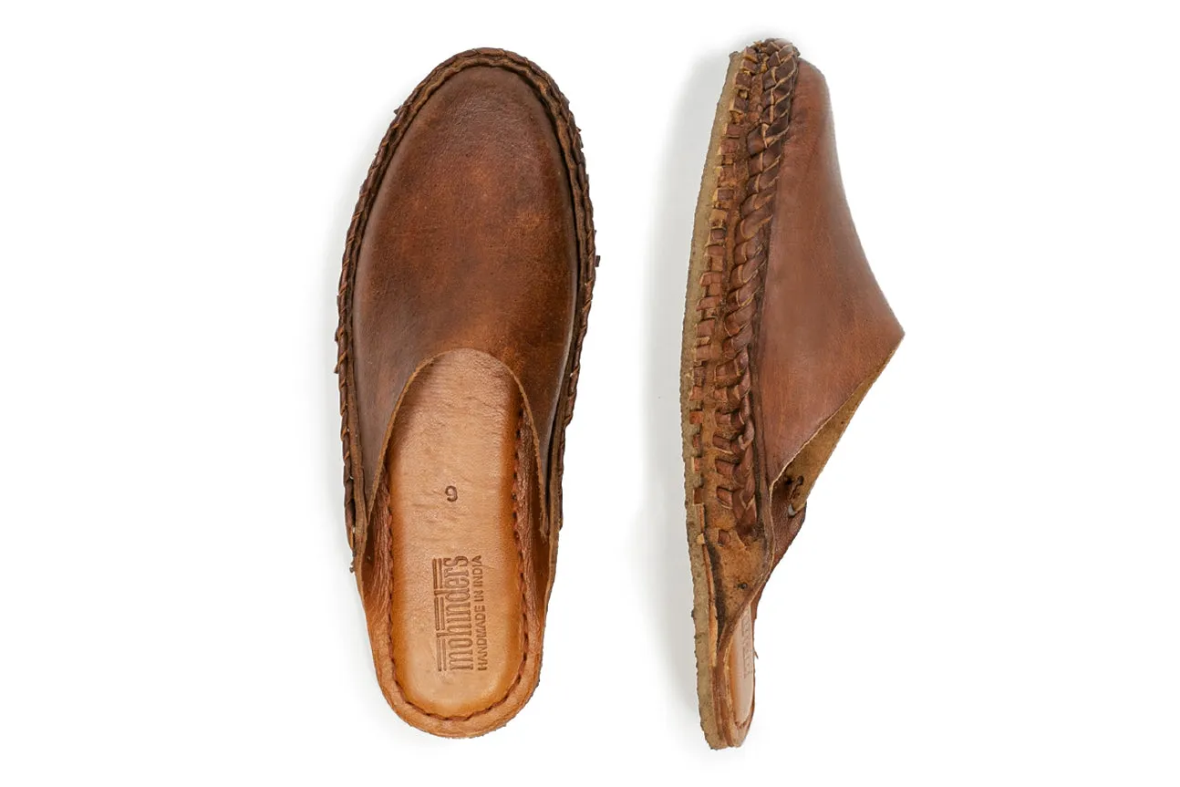 Heritage Solid Slide in Walnuss