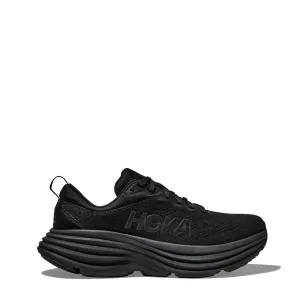 Hoka Damen Bondi 8 Trainer Schwarz / Schwarz