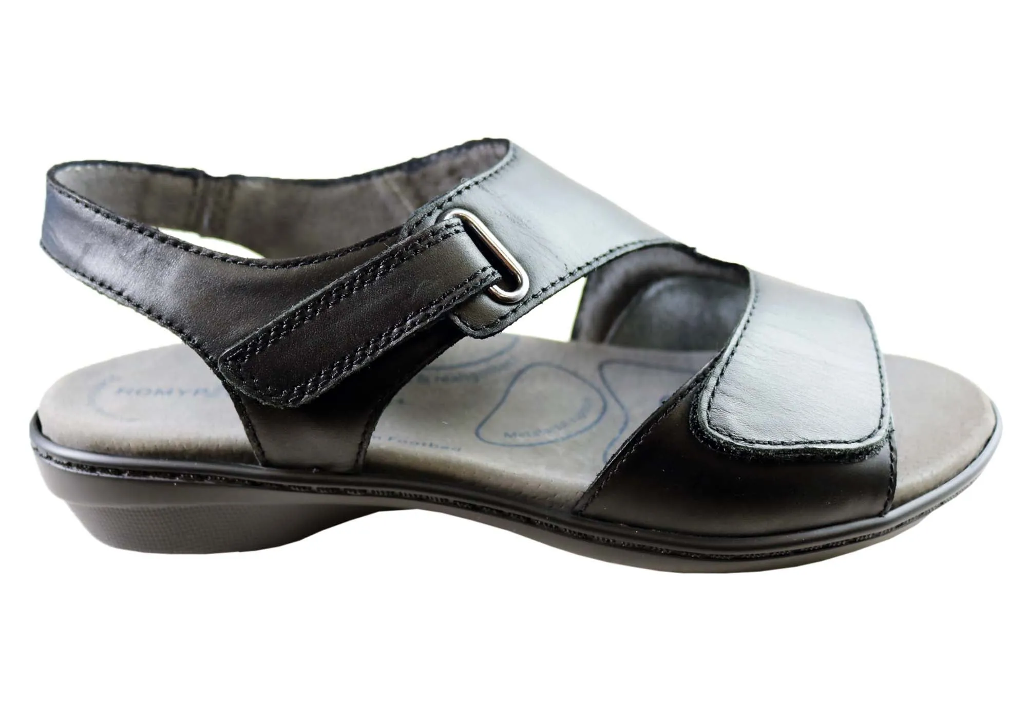 Homyped Avril Damen-Sandalen aus Leder mit unterstützendem und bequemem Tragekomfort Homyped Schuhe