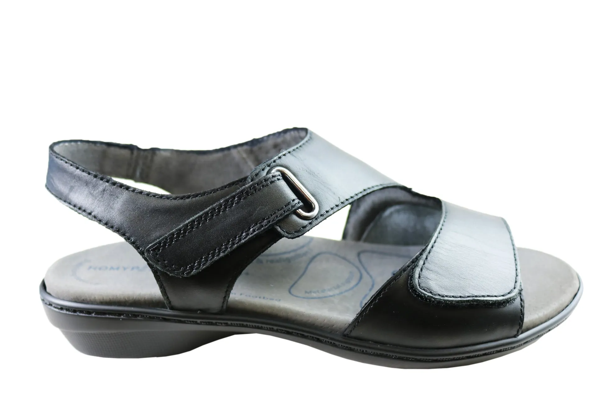 Homyped Avril Damen-Sandalen aus Leder mit unterstützendem und bequemem Tragekomfort Homyped Schuhe