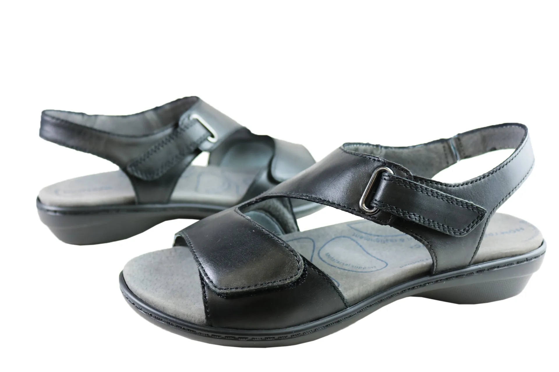 Homyped Avril Damen-Sandalen aus Leder mit unterstützendem und bequemem Tragekomfort Homyped Schuhe
