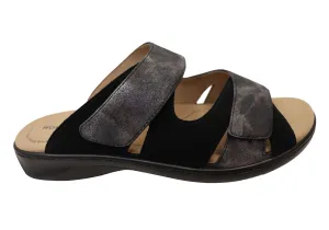 Homyped Damen Traum-Slide Weite Passform Slides Sandalen Homyped Schuhe