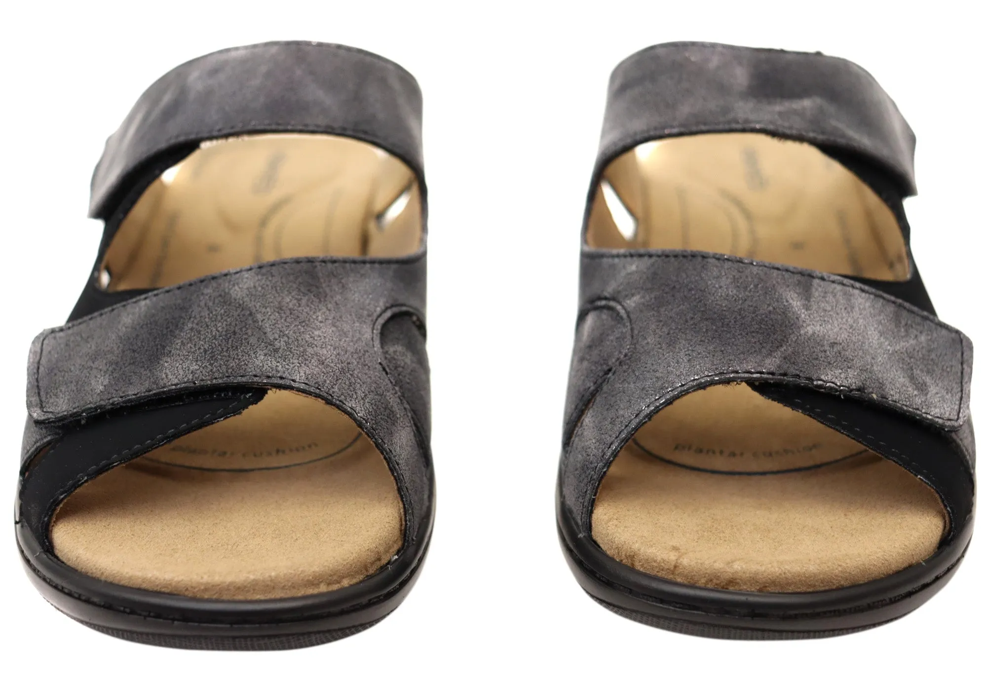 Homyped Damen Traum-Slide Weite Passform Slides Sandalen Homyped Schuhe
