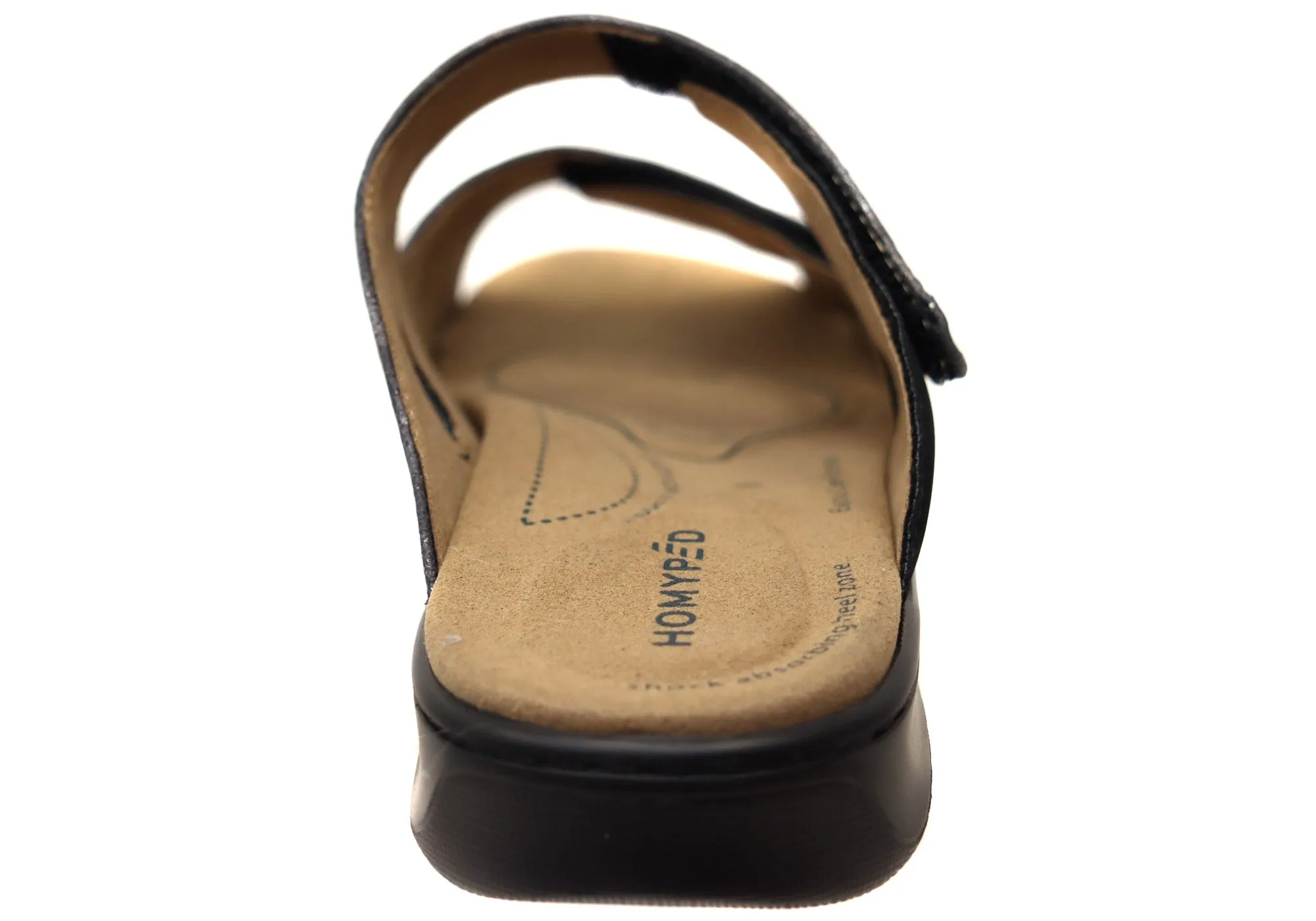 Homyped Damen Traum-Slide Weite Passform Slides Sandalen Homyped Schuhe