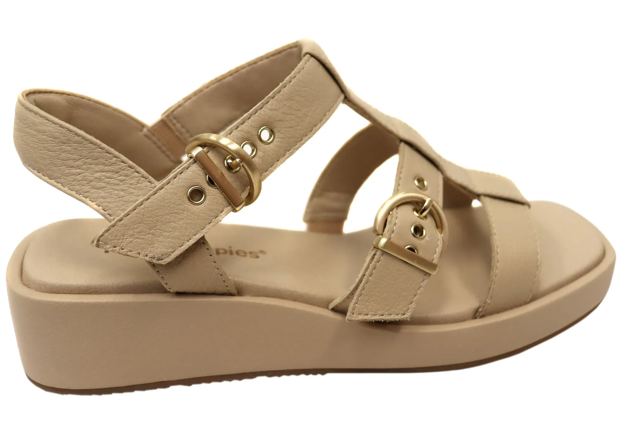 Hush Puppies Equity Damen Bequeme Ledersandalen Hush Puppies Schuhe