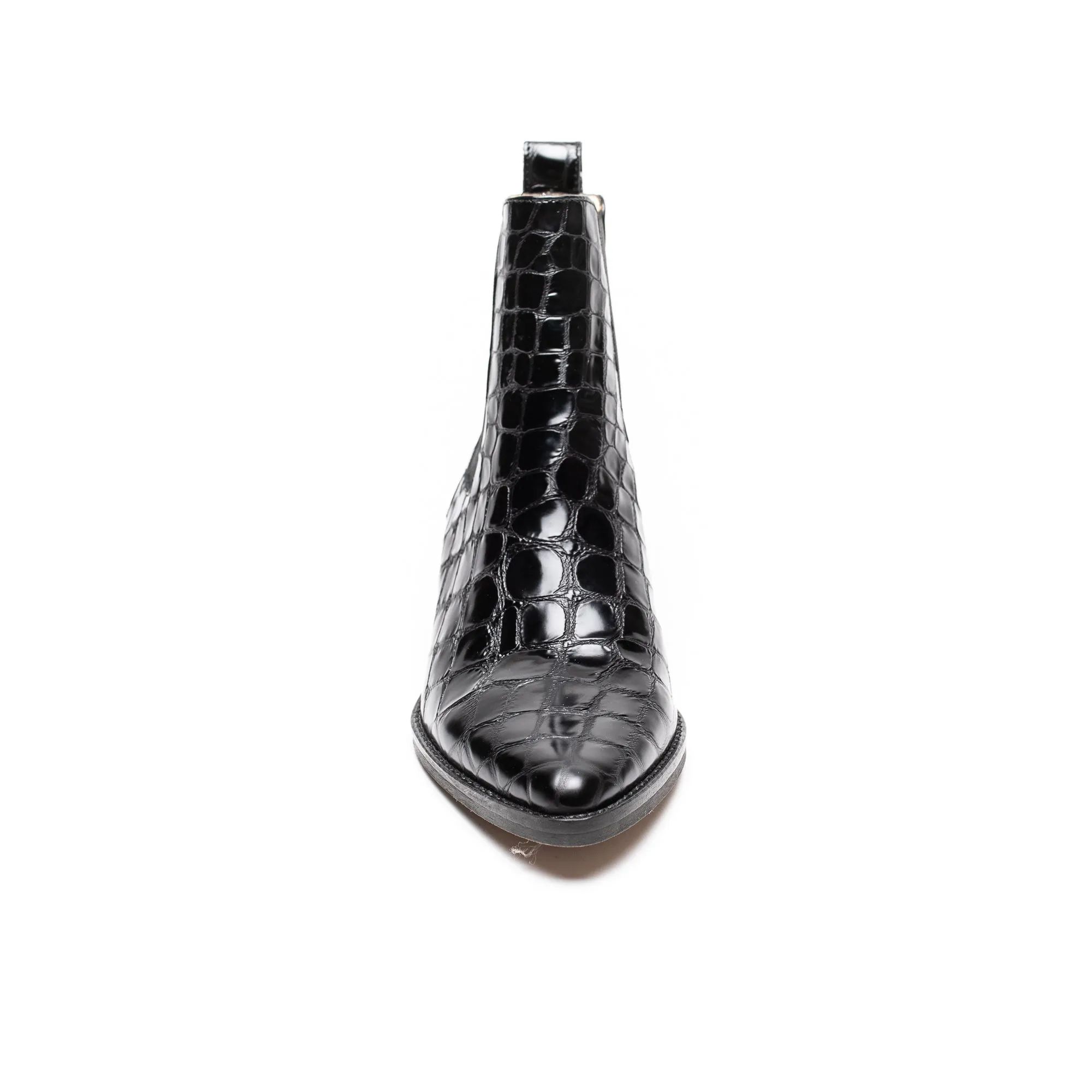 Ivy Lee Stella Faux Croco Schwarz - LETZTES PAAR Größe 36 Schuhe_Ivy-Lee