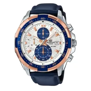 Schmuck Casio Uhren CASIO Standard Chronograph Blaue Uhr EFR-539L-7CVUDF