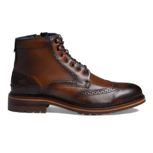 Johnston & Murphy Herren XC Flex Connelly Wingtip Stiefel Braun