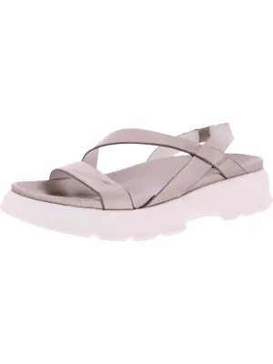 Jubalee Damen Kunstleder Slip-On Slingback Sandalen ecco Schuhe