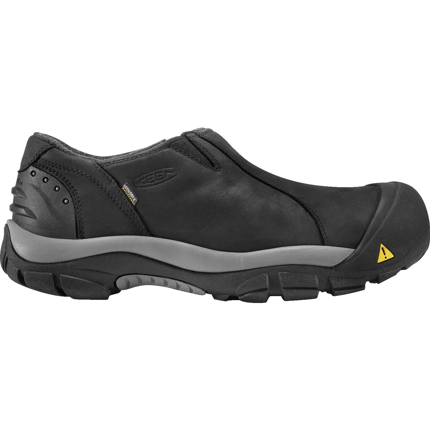 KEEN BRIXEN LOW WP HERREN SCHWARZ/GARGOYLE - ENDVERKAUF!