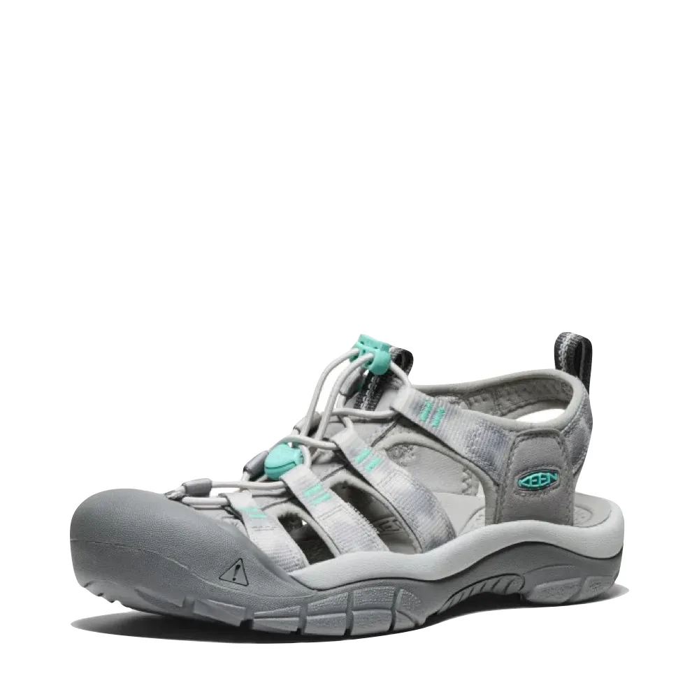KEEN Damen Newport H2 wasserdichte Sandale in Alloy/Chevron