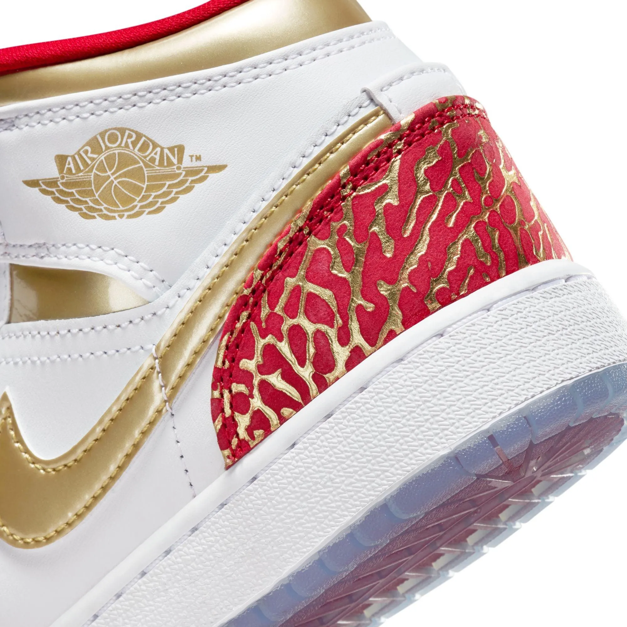 Kid's Air Jordan 1 Mid SS 'UNC zu Chi'